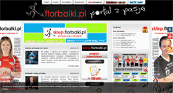 Desktop Screenshot of florbalki.pl