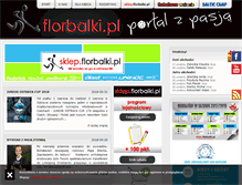 Tablet Screenshot of florbalki.pl
